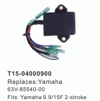 2 STROKE -CDI UNIT - YAMAHA-63V-85540-00-YAMAHA 9.9/15F-T15-04000900 Parsun